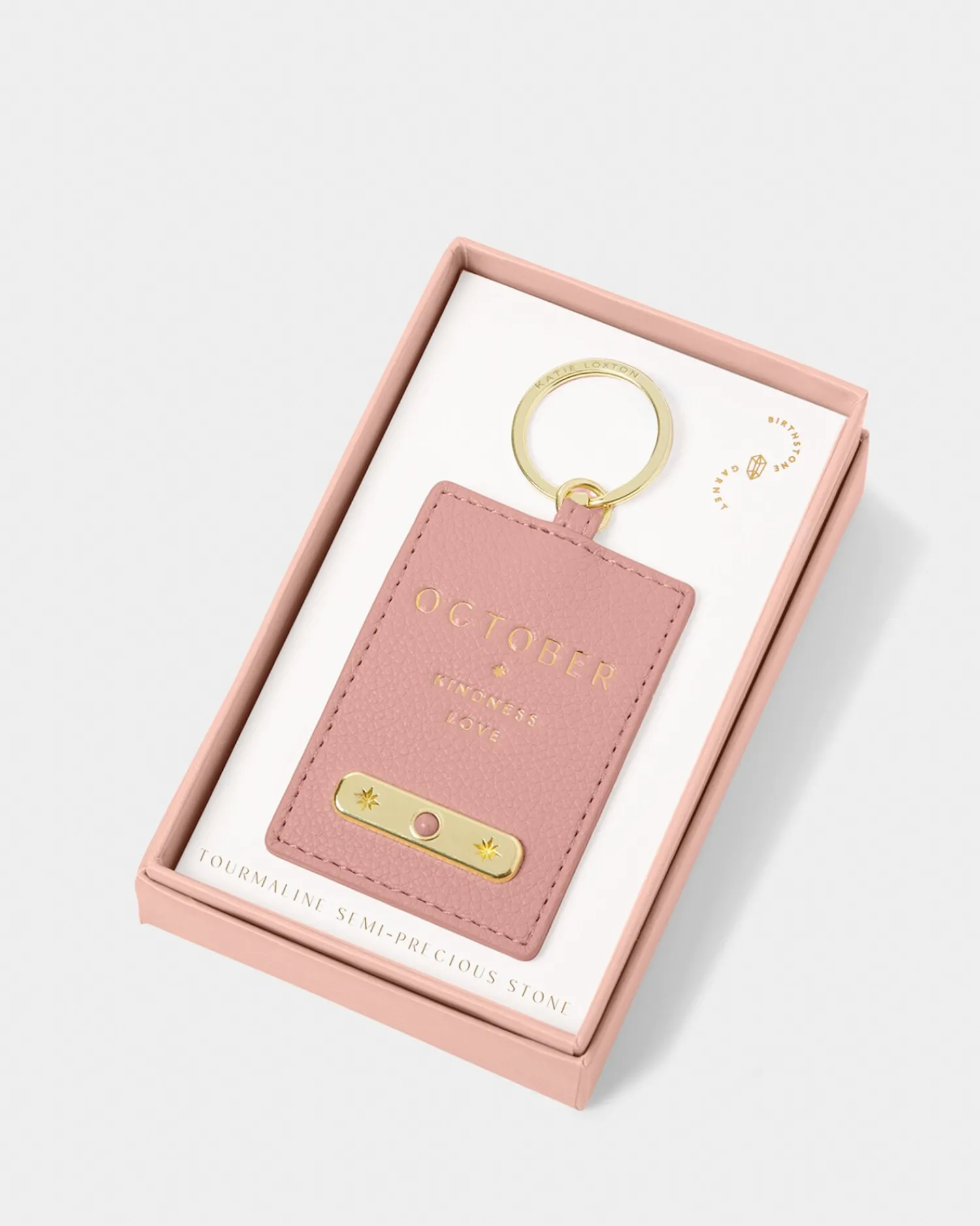 Katie Loxton ' Birthstone Keyring October New