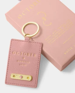 Katie Loxton ' Birthstone Keyring October New