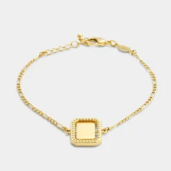 Katie Loxton Optimism' Waterproof Gold Spinning Amulet Bracelet Hot