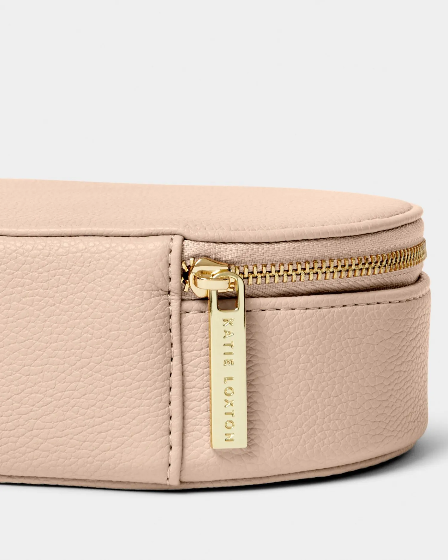 Katie Loxton Oval Jewellery Box Nude Pink Discount