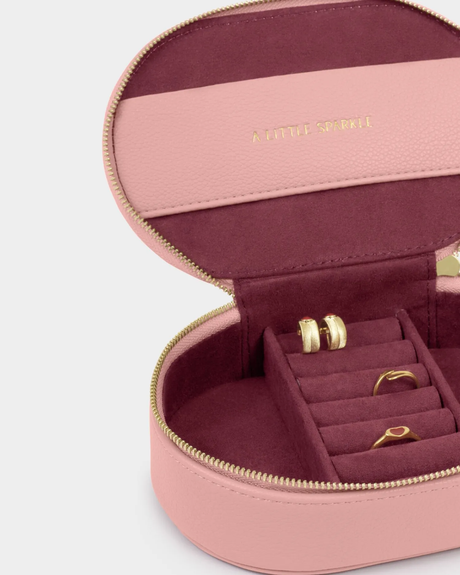 Katie Loxton Oval Jewellery Box A Little Sparkle Discount