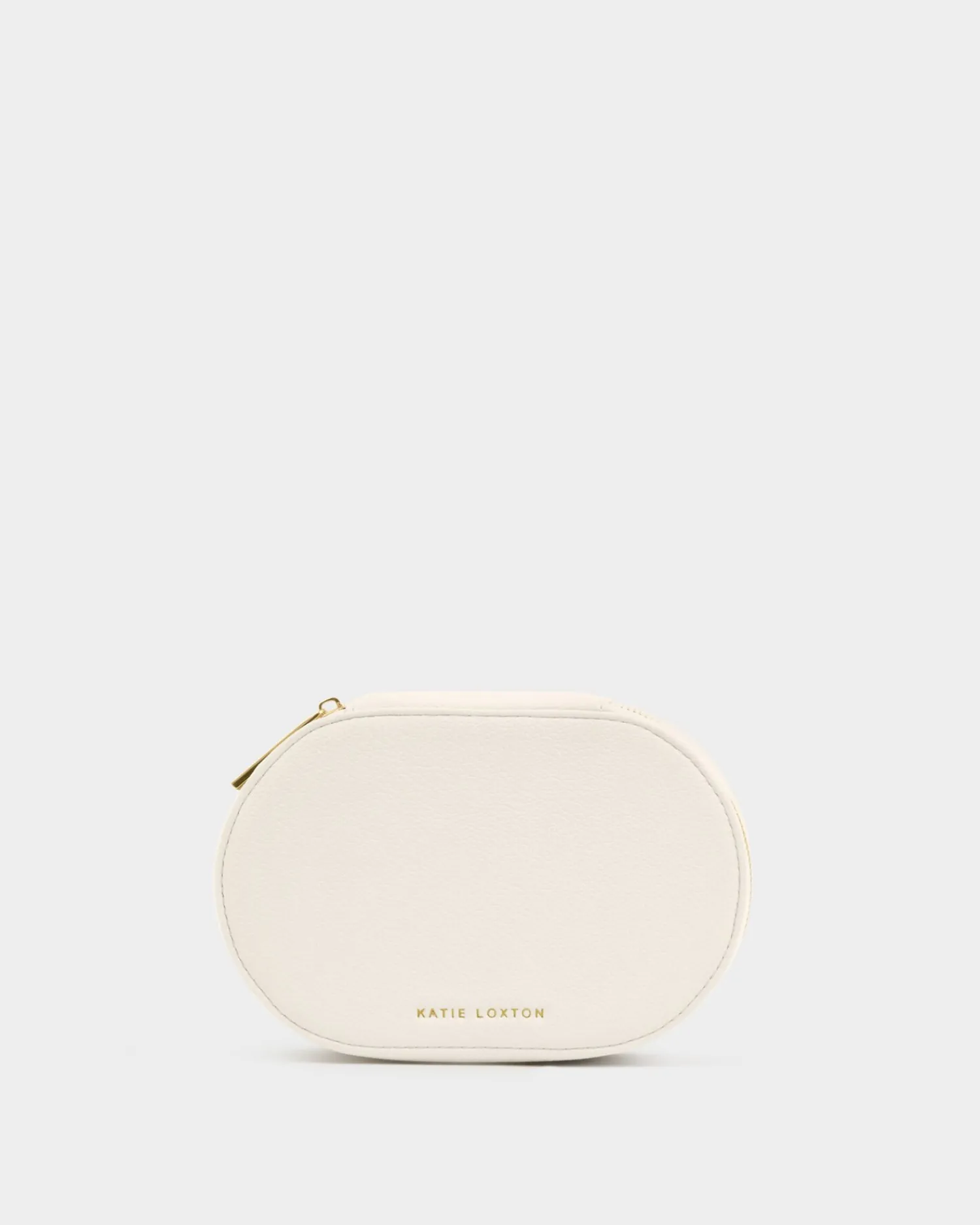 Katie Loxton Oval Jewellery Box Off White Outlet