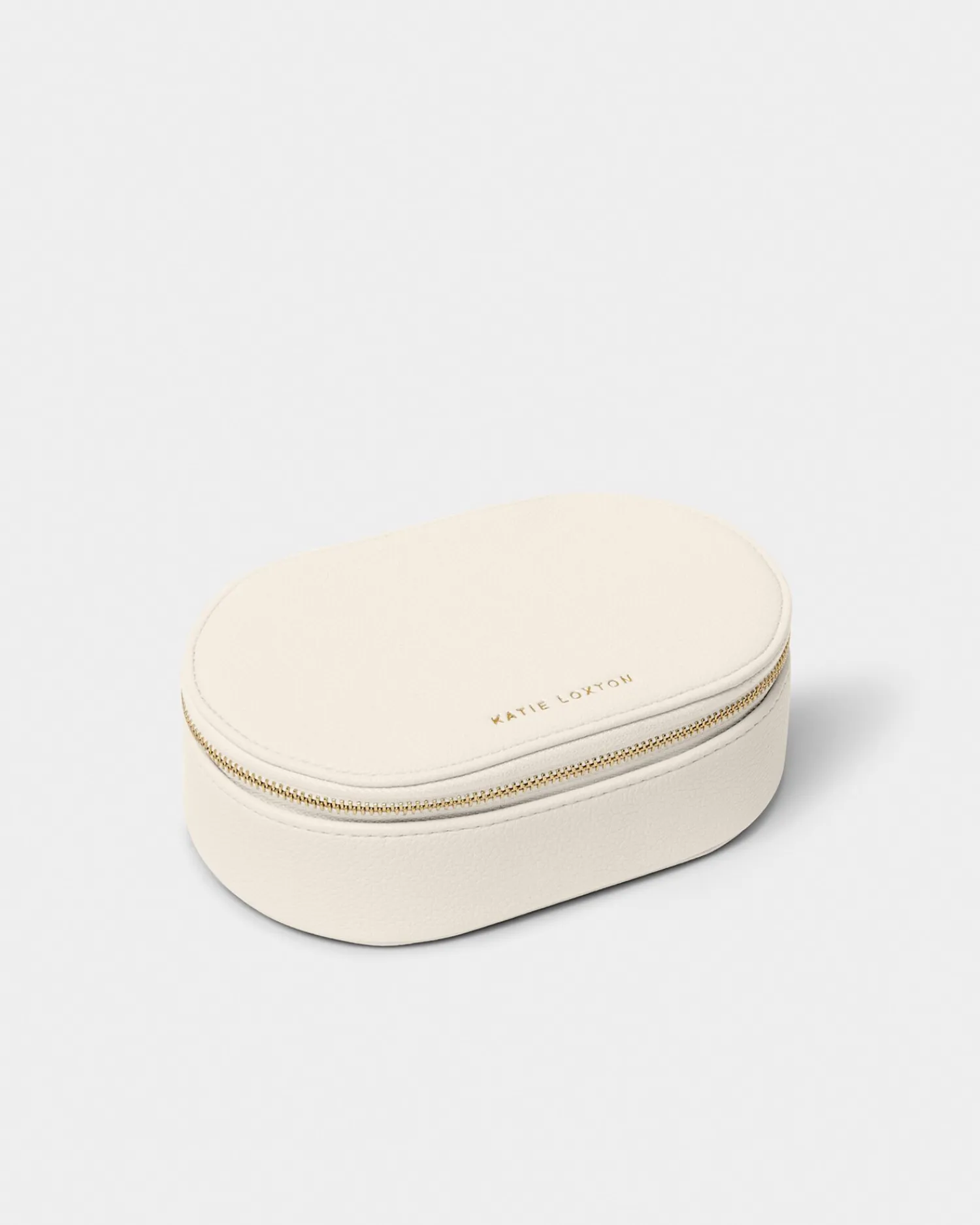 Katie Loxton Oval Jewellery Box Off White Outlet