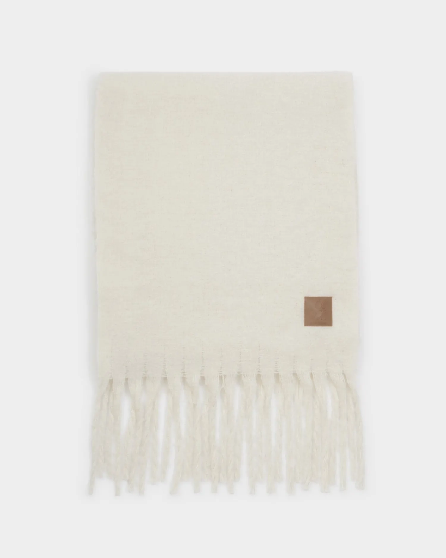 Katie Loxton Oversized Recycled Tassel Scarf Off White Online