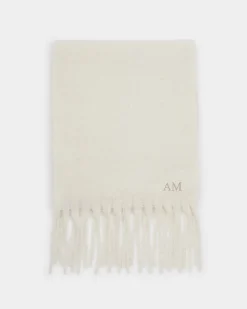 Katie Loxton Oversized Recycled Tassel Scarf Off White Online