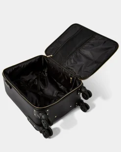 Katie Loxton Oxford Cabin Suitcase Black Best
