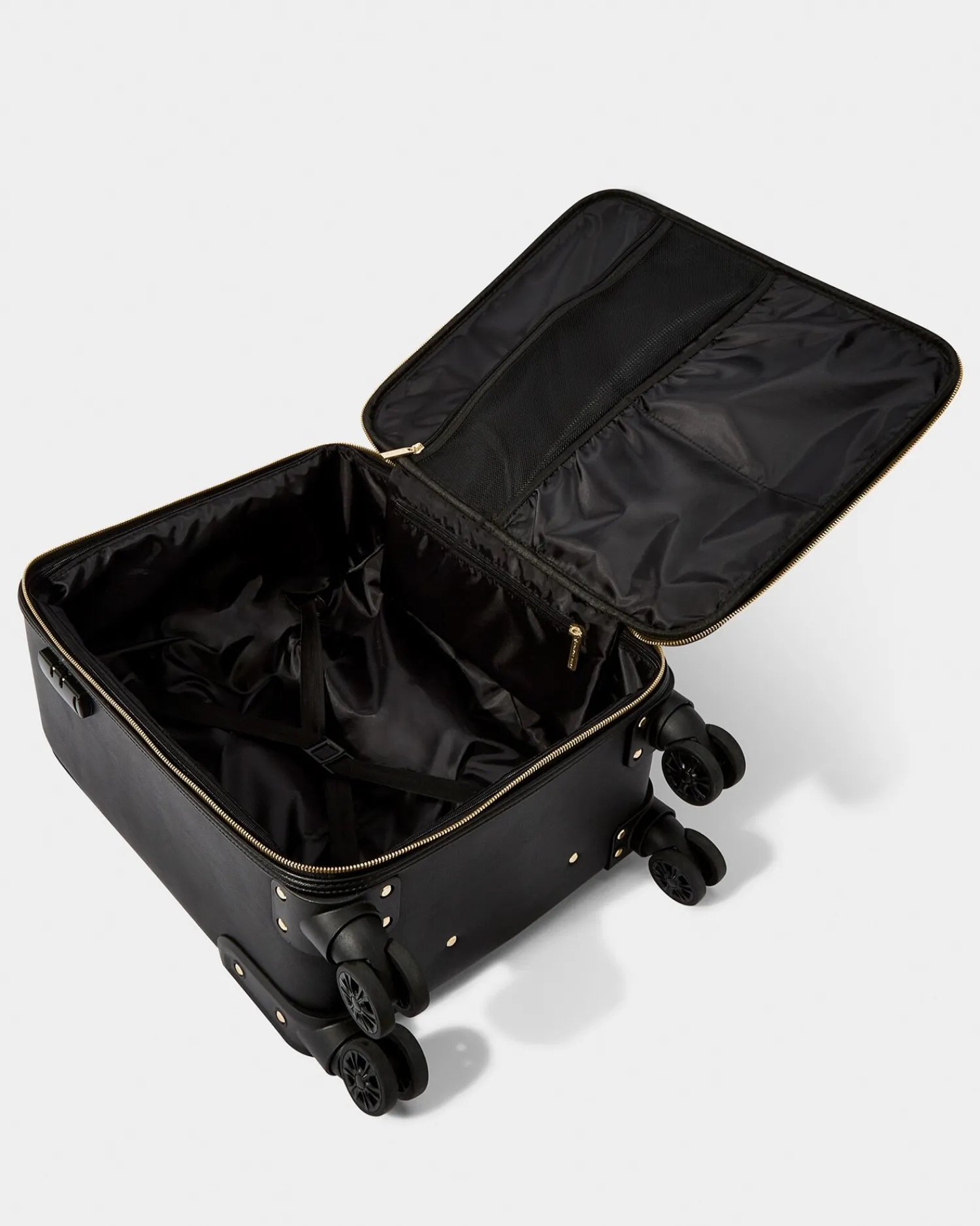 Katie Loxton Oxford Cabin Suitcase Black Best