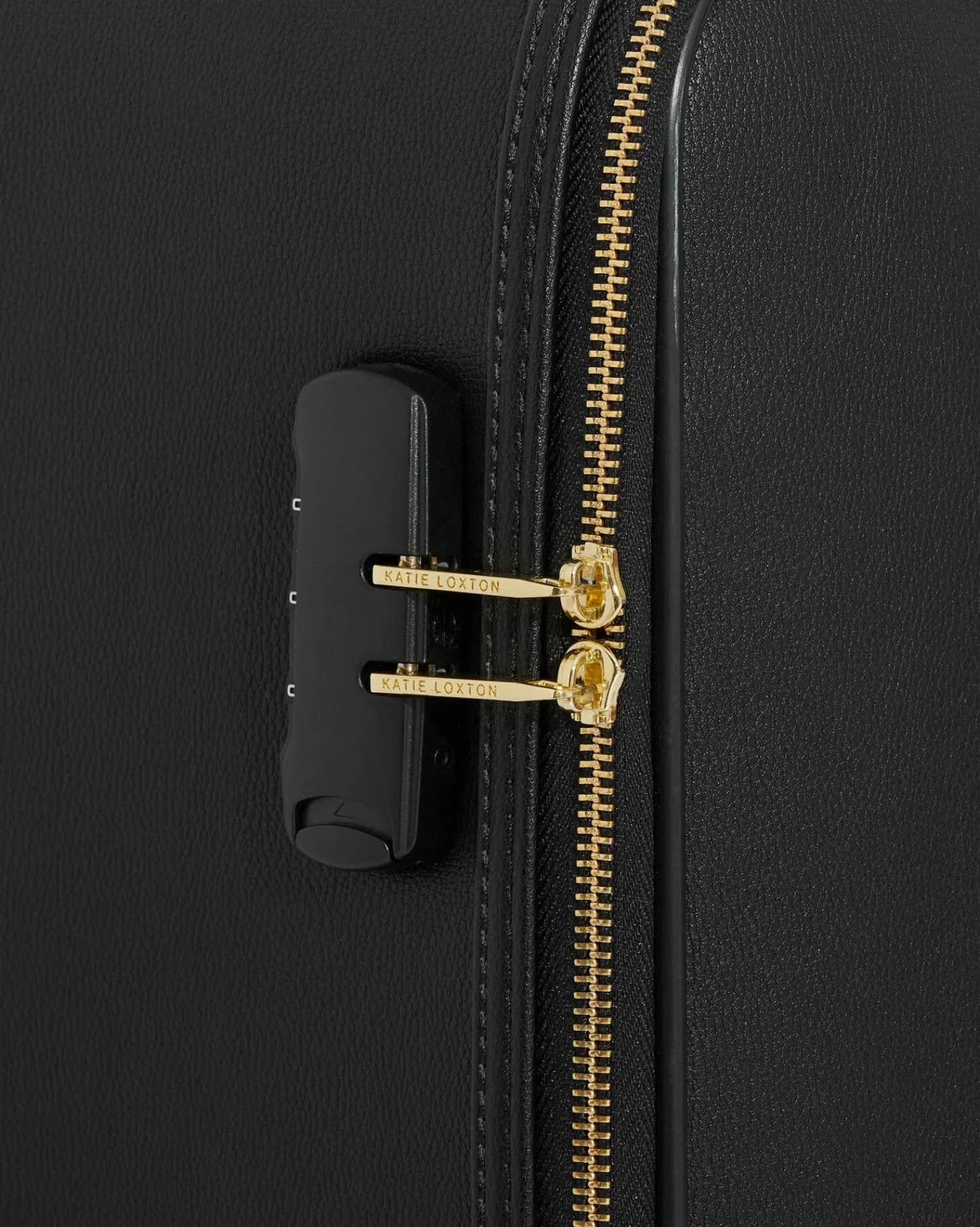 Katie Loxton Oxford Cabin Suitcase Black Best