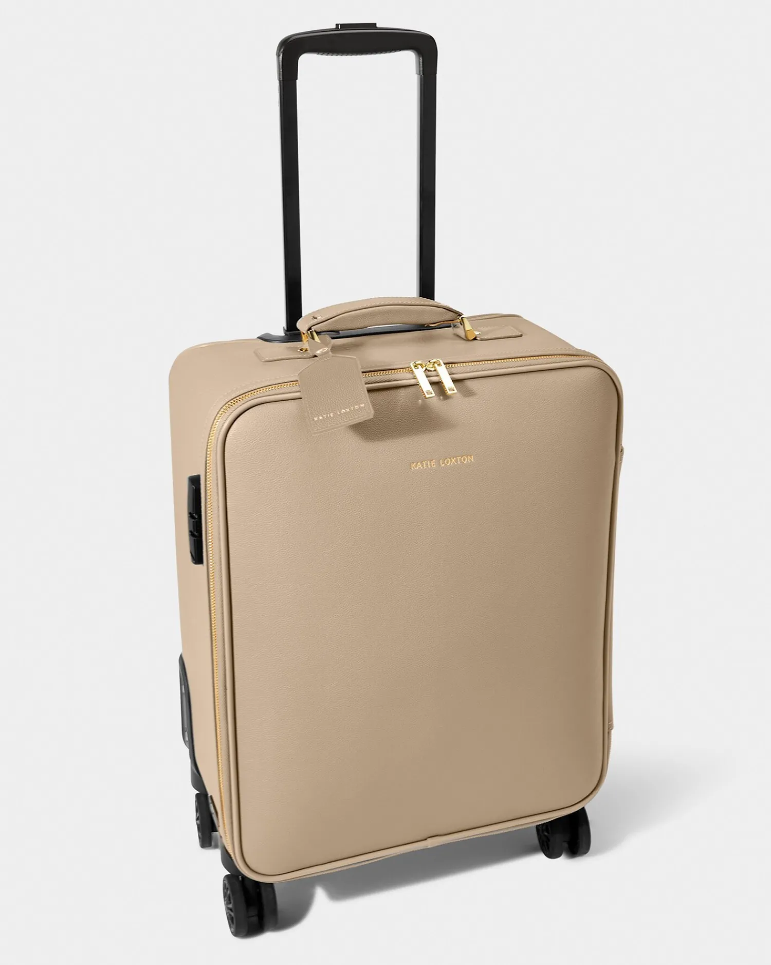 Katie Loxton Oxford Cabin Suitcase Light Taupe Clearance