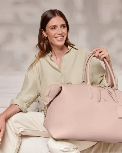 Katie Loxton Oxford Weekend Holdall Dusty Pink Discount