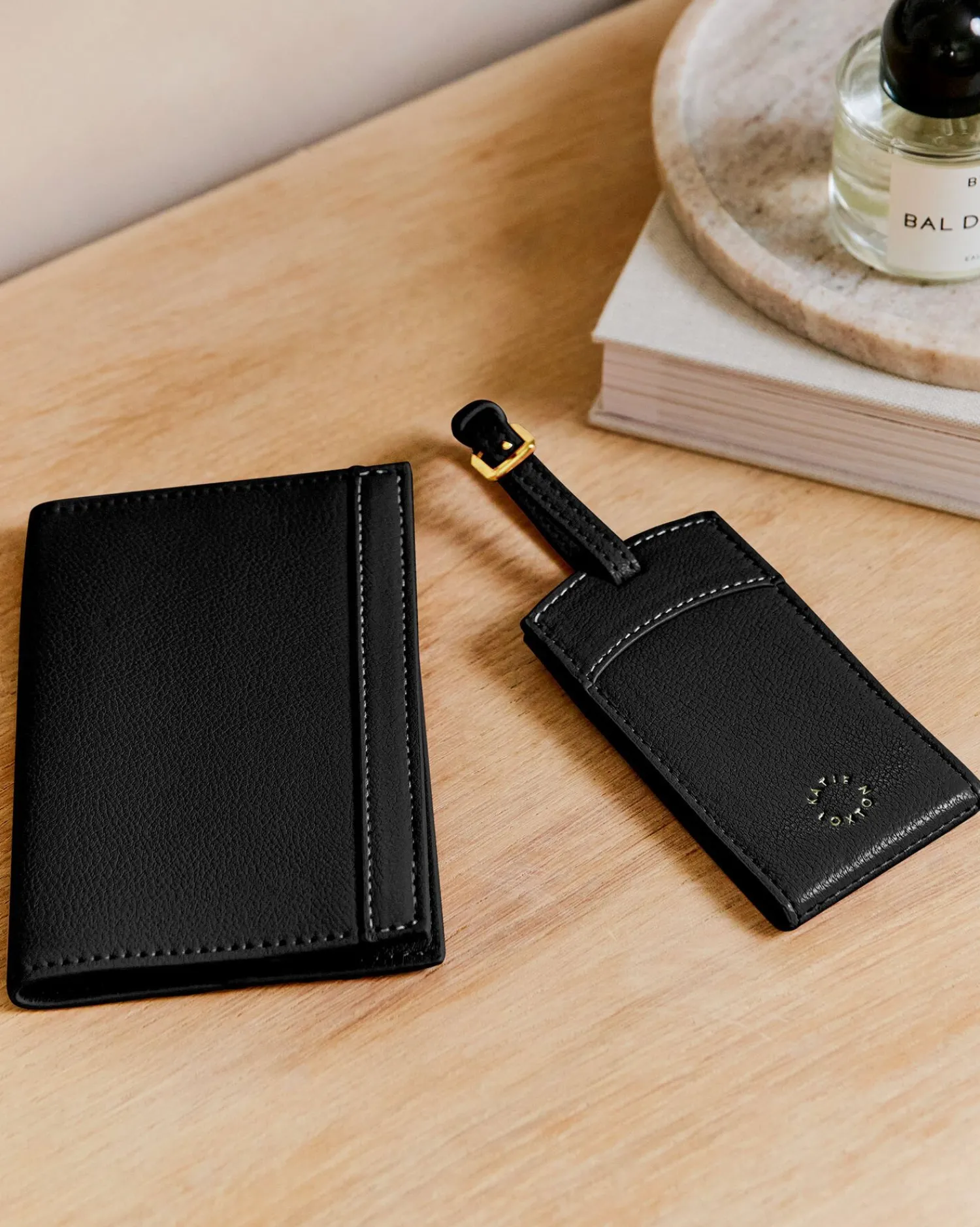Katie Loxton Passport Cover Black