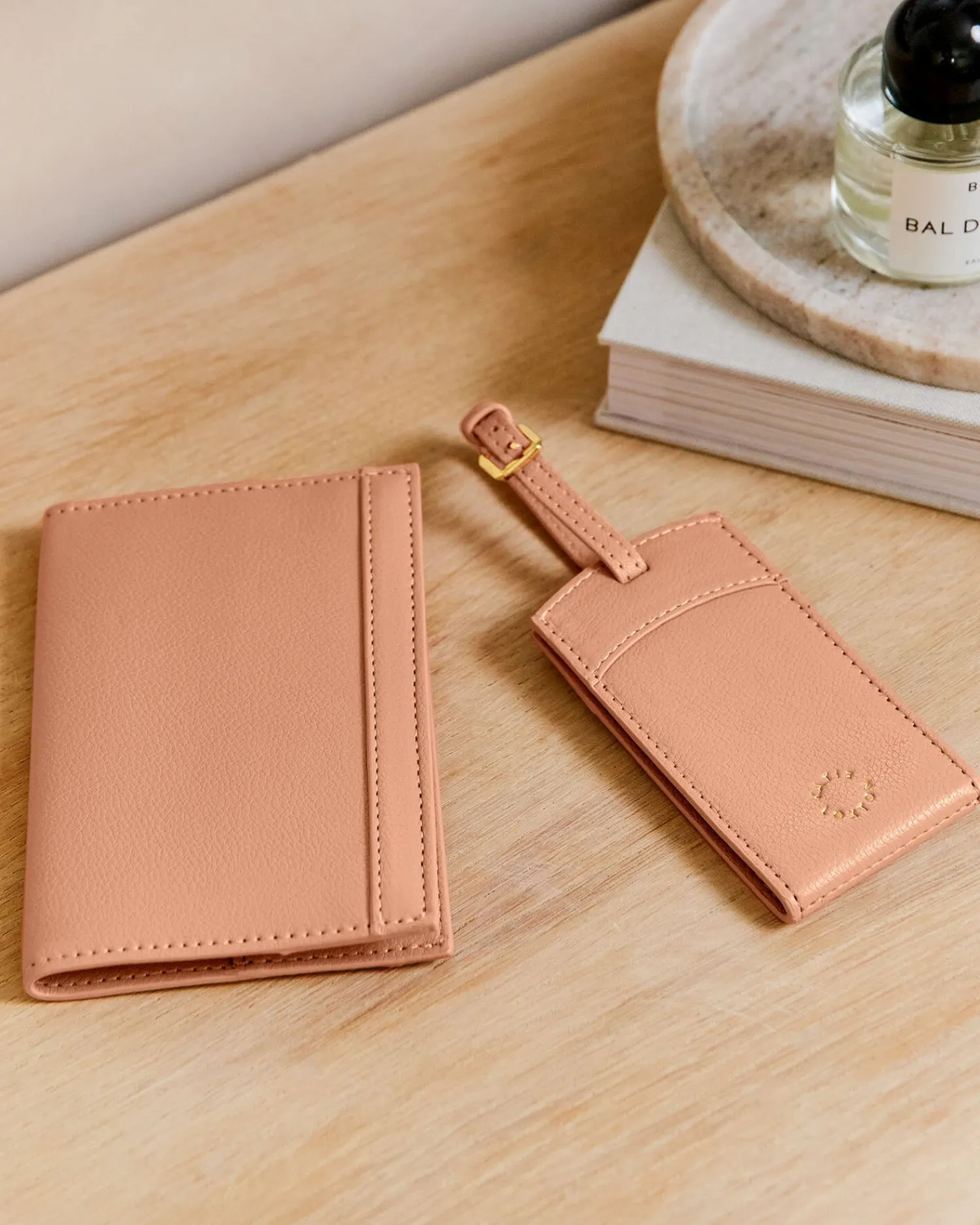 Katie Loxton Passport Cover Peony Blush Hot