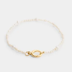 Katie Loxton Pearl Glow Waterproof Gold Bracelet Online