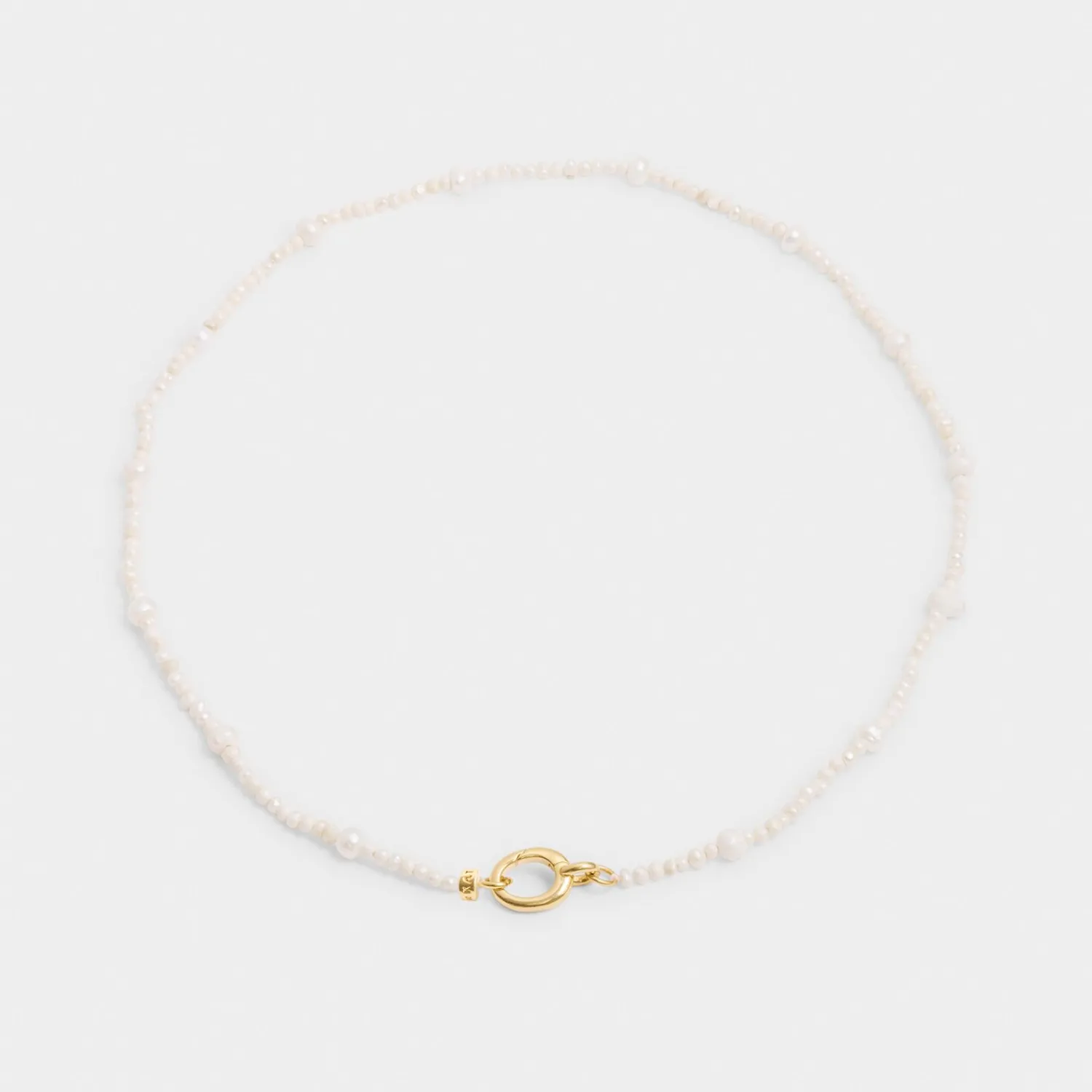 Katie Loxton Pearl Glow Waterproof Gold Choker New