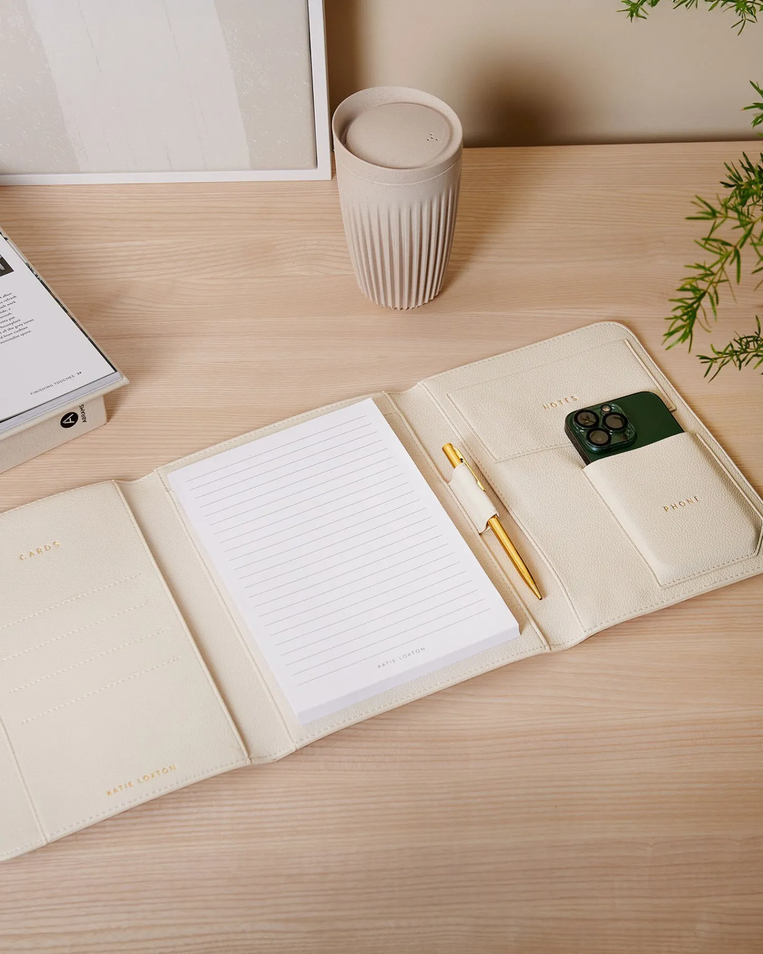 Katie Loxton Personal Organiser 'Love Forever Always' in Off White New