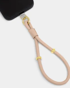 Katie Loxton Phone Wristlet Strap Nude Pink Hot
