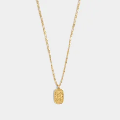 Katie Loxton Pisces' Waterproof Gold Zodiac Necklace 19th Feb 20th Mar Online