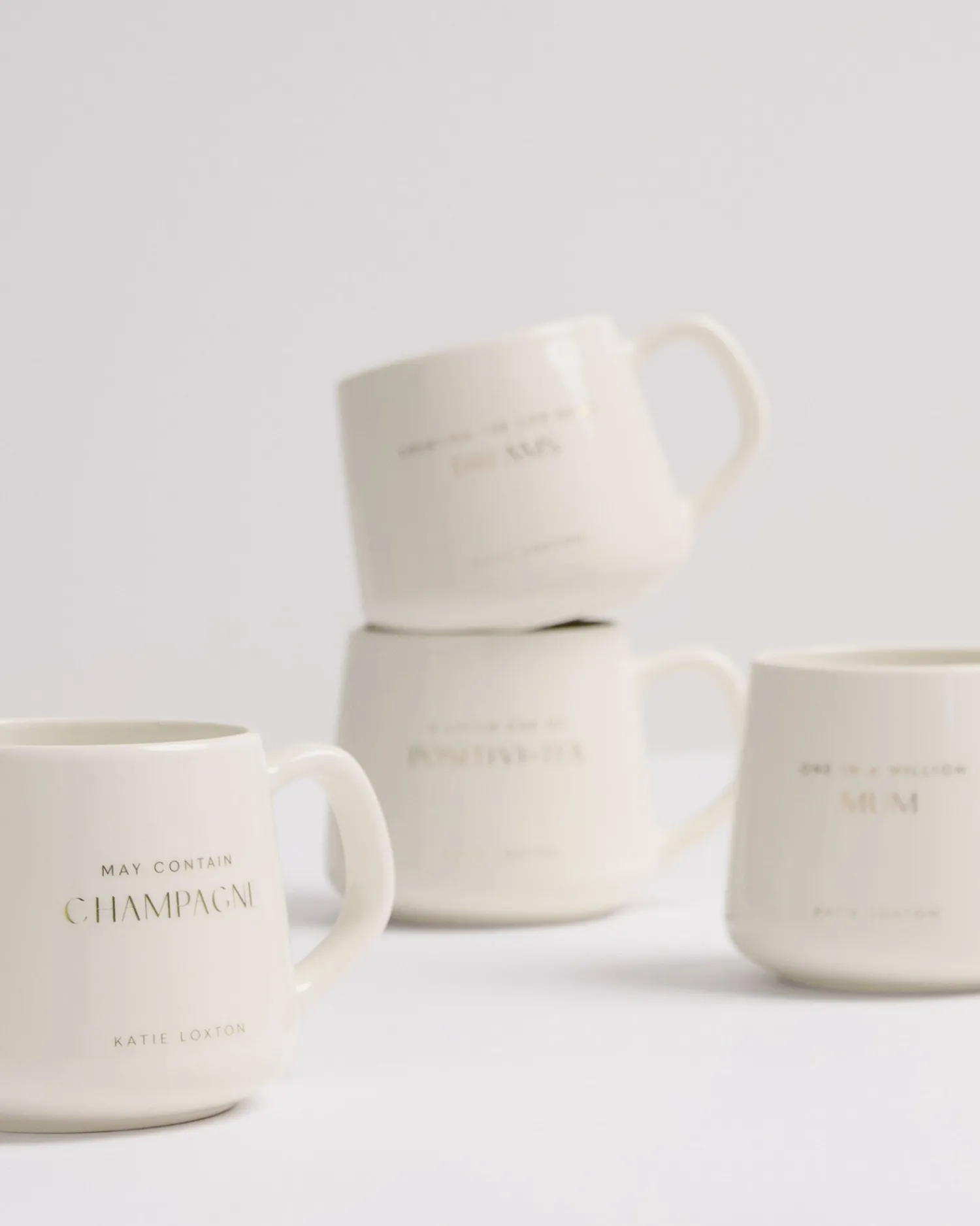 Katie Loxton Porcelain Mug Little Cup Of Positivity Hot
