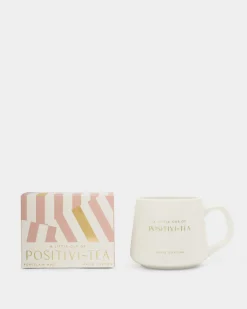 Katie Loxton Porcelain Mug Little Cup Of Positivity Hot