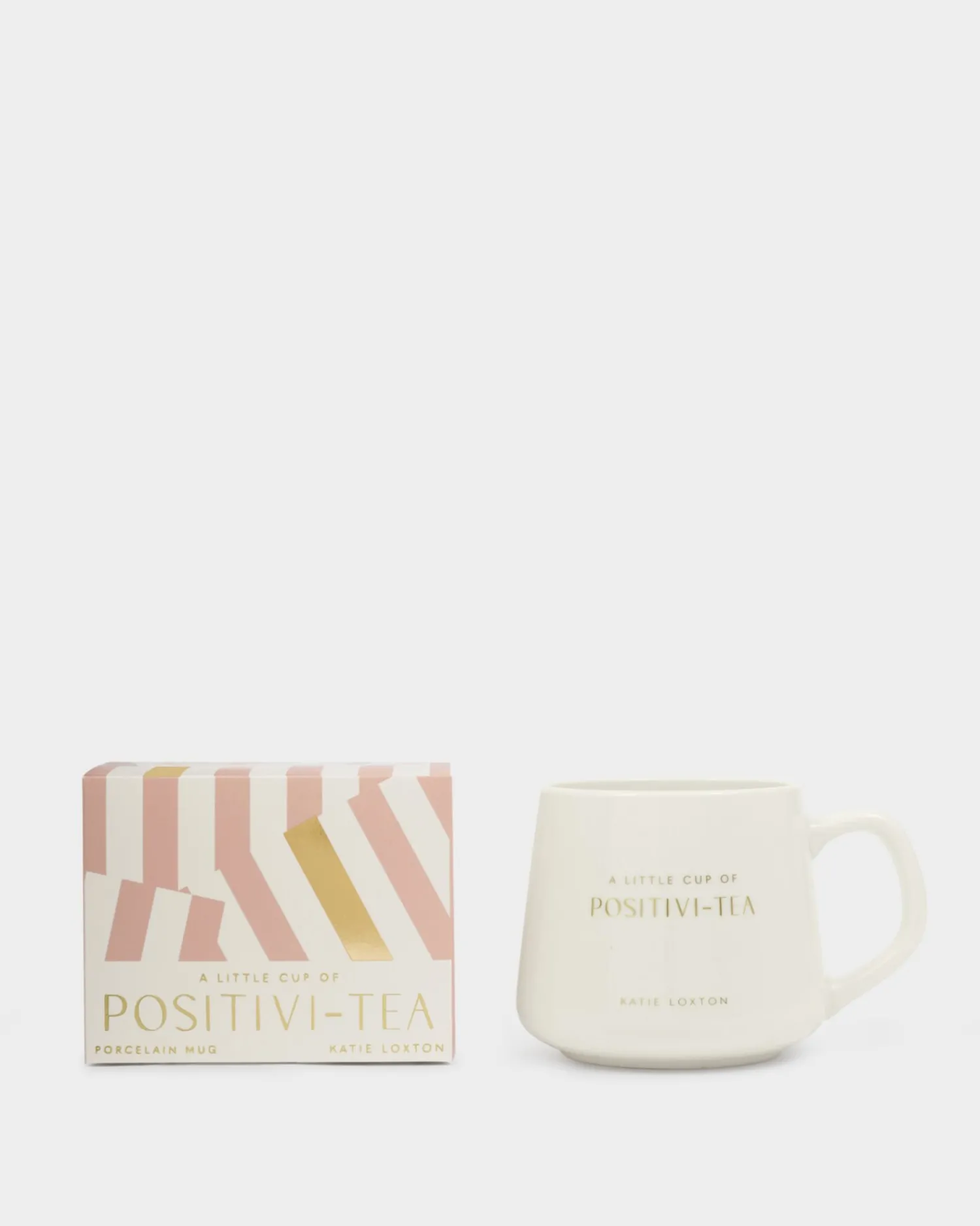 Katie Loxton Porcelain Mug Little Cup Of Positivity Hot