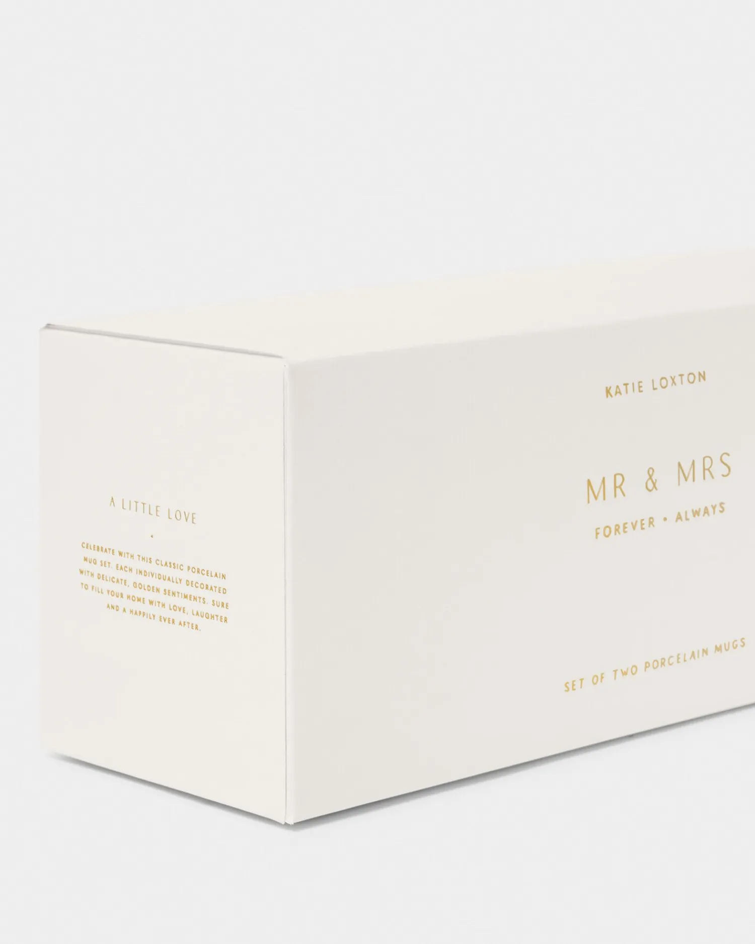 Katie Loxton Porcelain Mug Gift Set 'Mr & Mrs'