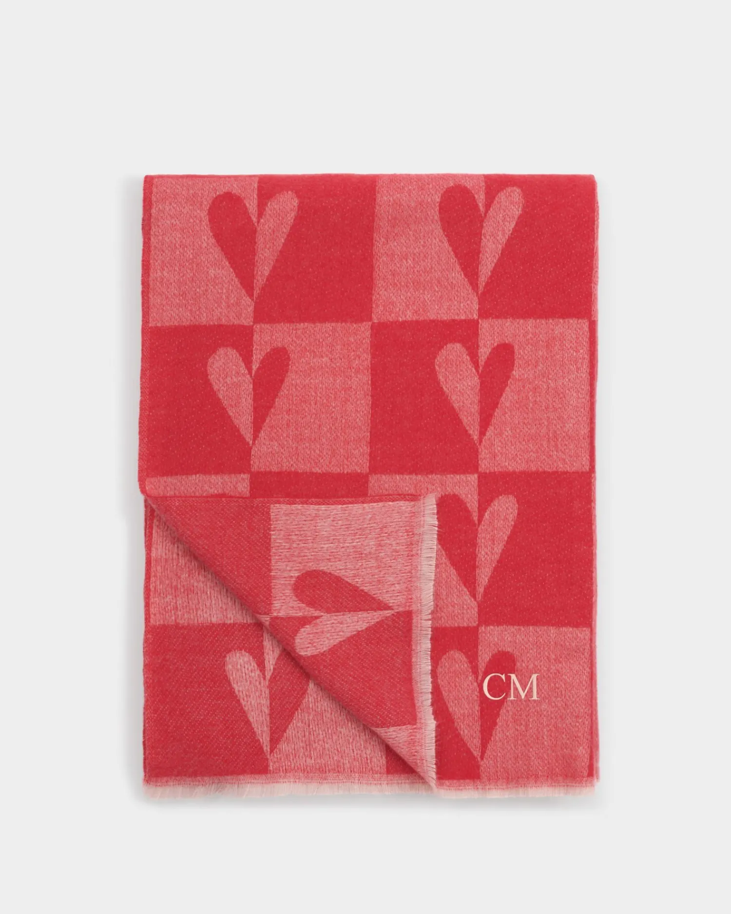 Katie Loxton Printed Blanket Scarf Pink Sale
