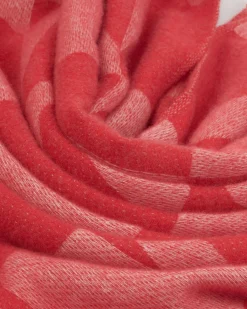 Katie Loxton Printed Blanket Scarf Pink Sale