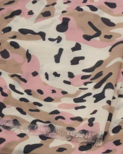 Katie Loxton Printed Scarf Soft Taupe Sale