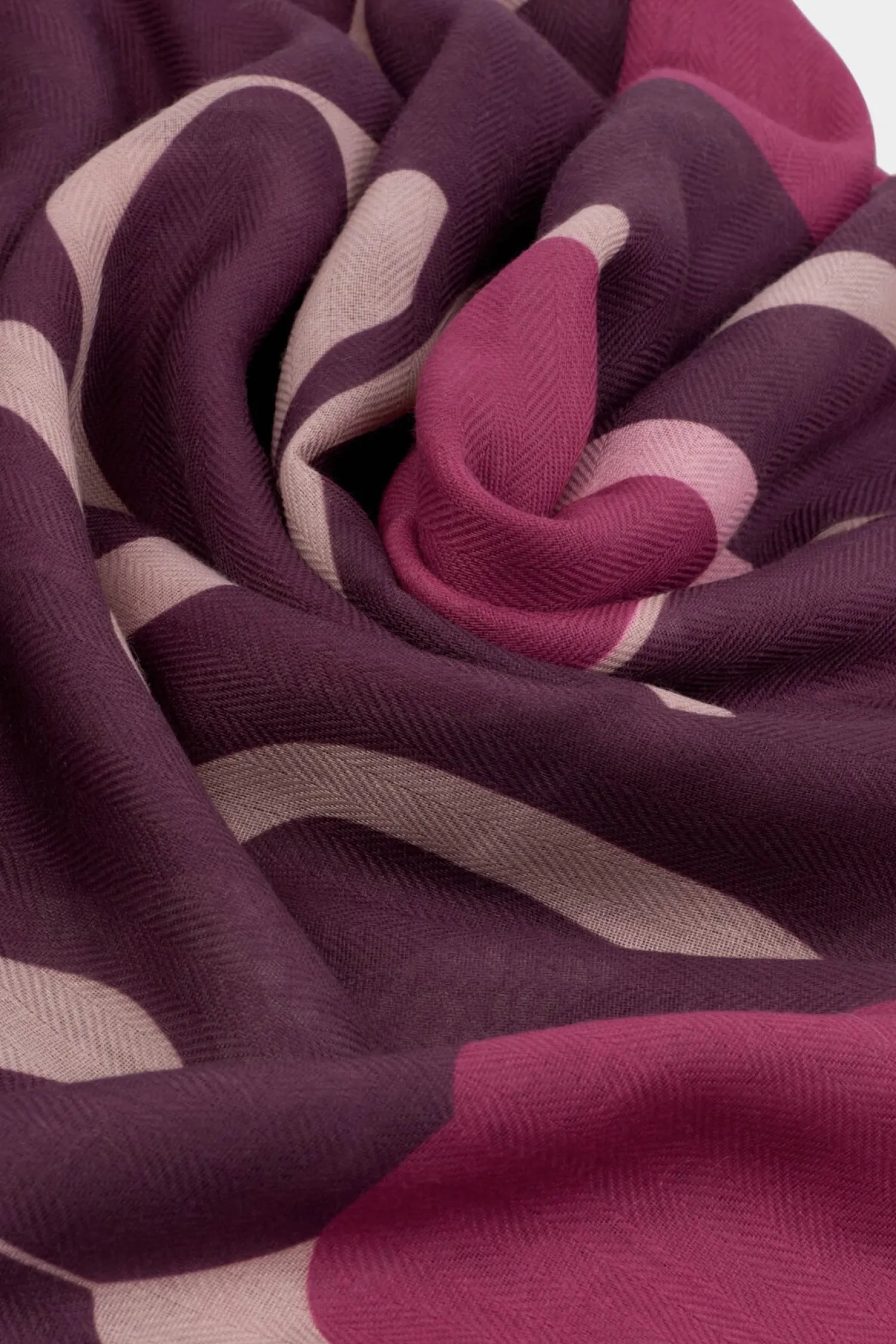Katie Loxton Printed Scarf Maroon