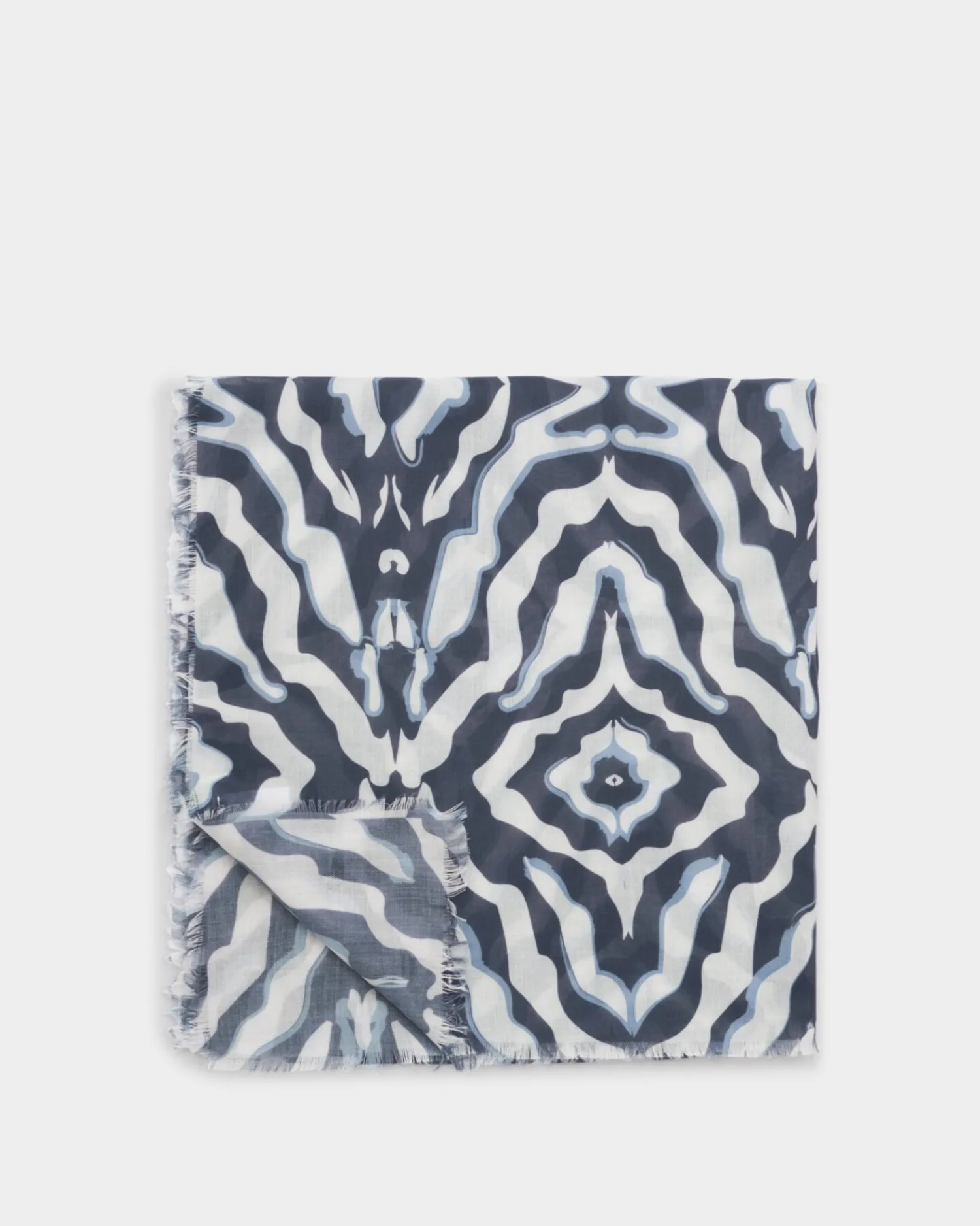 Katie Loxton Printed Scarf Navy