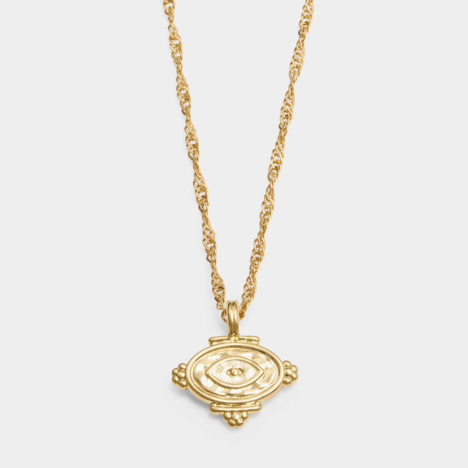 Katie Loxton Protection' Waterproof Gold Charm Necklace Clearance