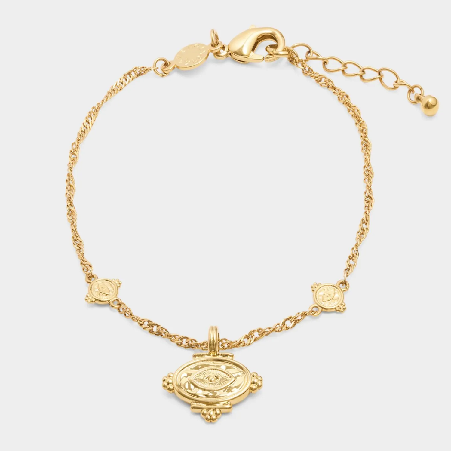 Katie Loxton Protection' Waterproof Gold Charm Bracelet Best