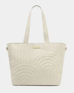 Katie Loxton Quilted Tote Bag Light Sand Hot