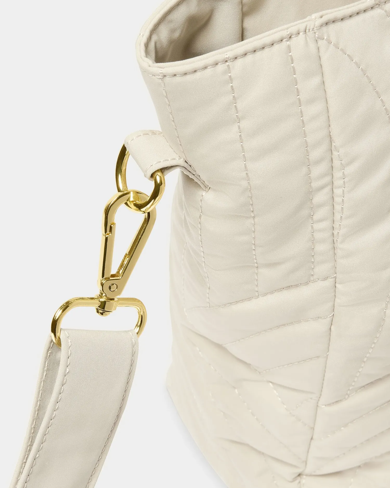 Katie Loxton Quilted Tote Bag Light Sand Hot
