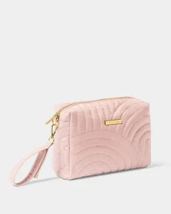 Katie Loxton Quilted Wristlet Organiser Blush Pink Online