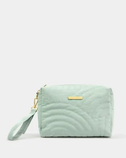 Katie Loxton Quilted Wristlet Organiser Light Sage