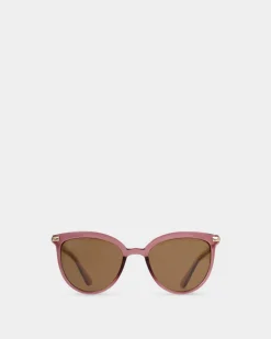 Katie Loxton Ravello Round Sunglasses Cherry Discount