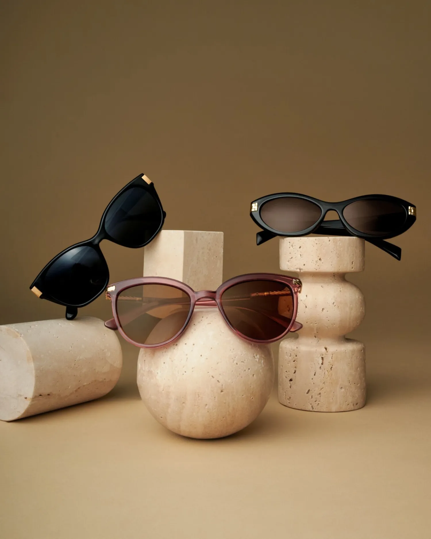Katie Loxton Ravello Round Sunglasses Cherry Discount