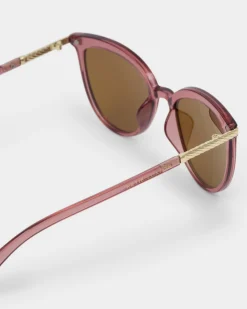 Katie Loxton Ravello Round Sunglasses Cherry Discount