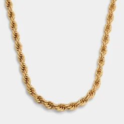 Katie Loxton Reine Waterproof Gold Rope Necklace Discount