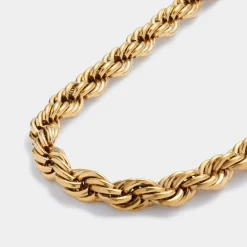 Katie Loxton Reine Waterproof Gold Rope Necklace Discount