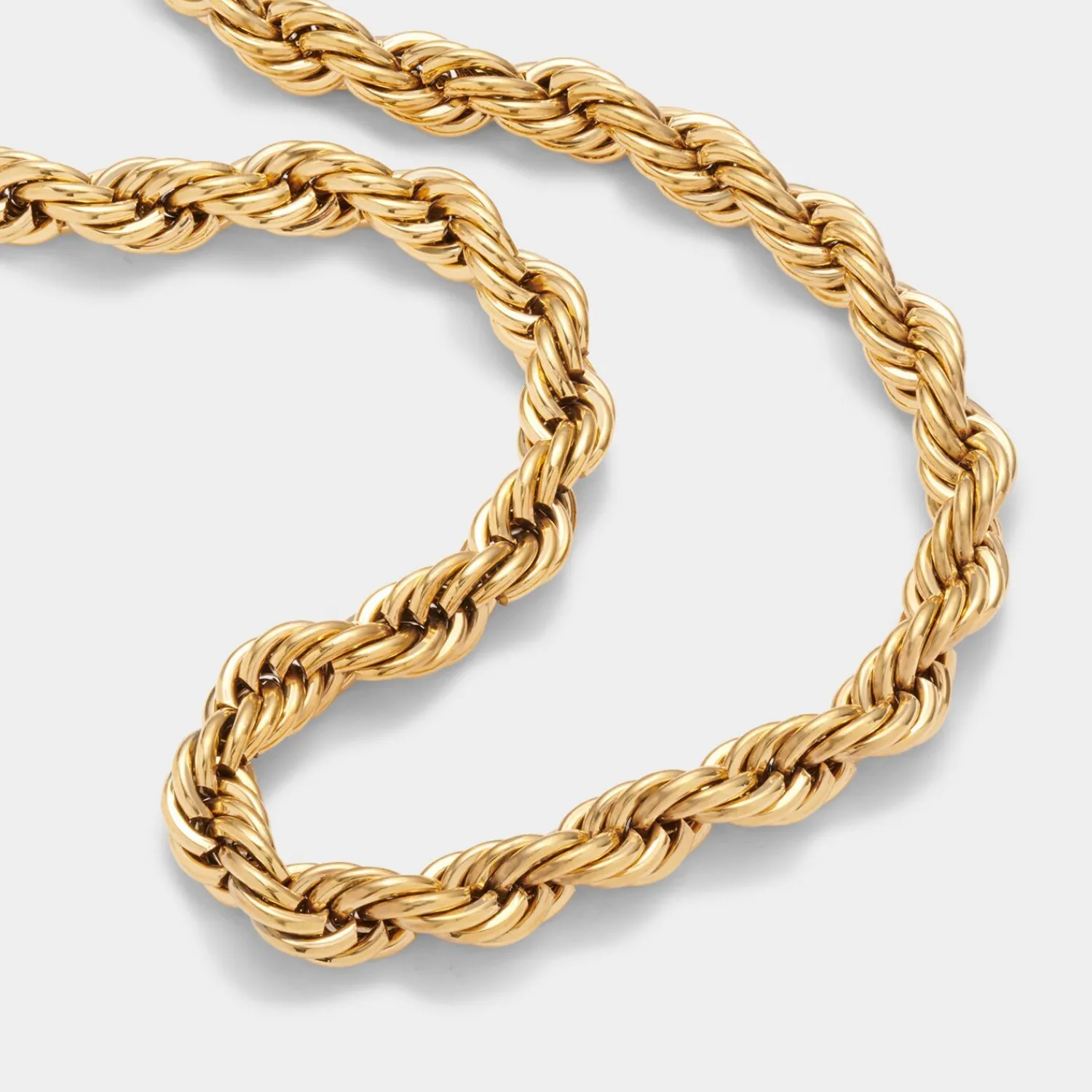 Katie Loxton Reine Waterproof Gold Rope Necklace Discount