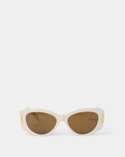 Katie Loxton Rimini Sunglasses Off White Clearance