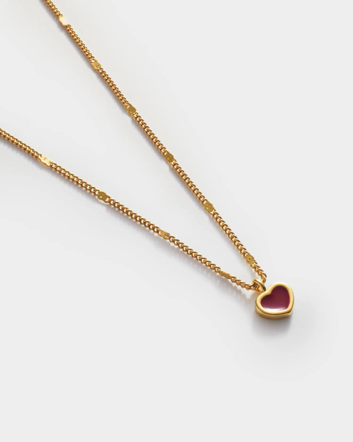 Katie Loxton Rouge Waterproof Gold Heart Necklace Best