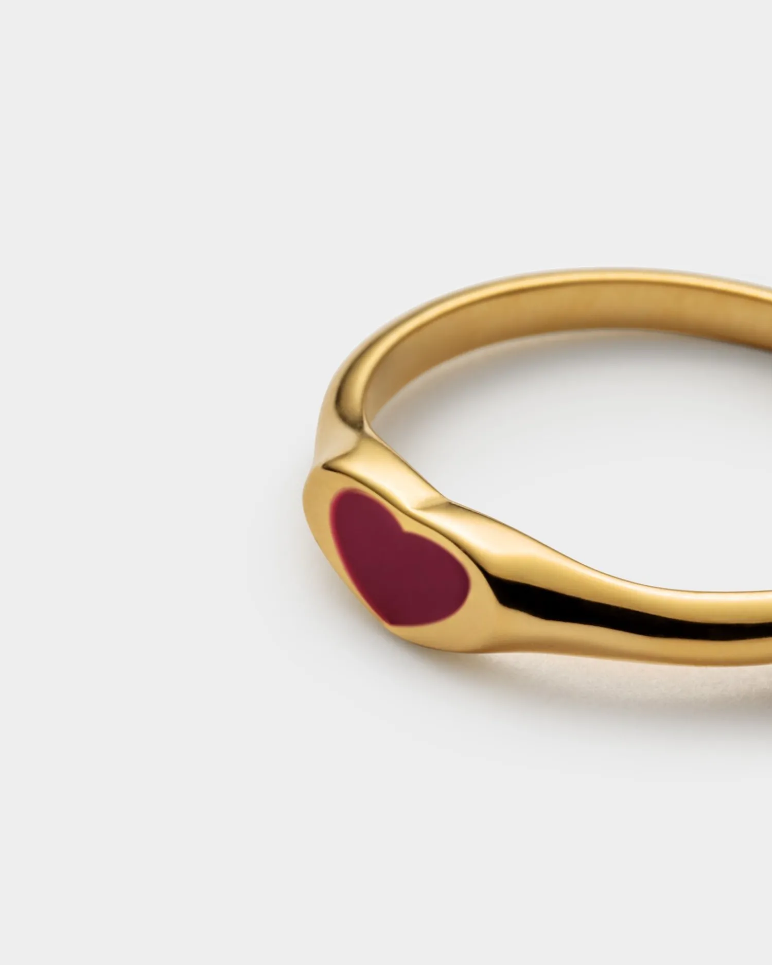 Katie Loxton Rouge Waterproof Gold Heart Ring Best