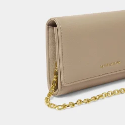 Katie Loxton Rubi Chain Crossbody Purse Light Taupe