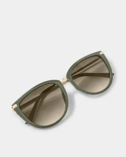 Katie Loxton Sardinia Sunglasses Khaki Best