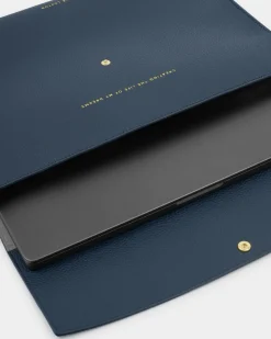 Katie Loxton Secret Message Laptop Bag Navy Online