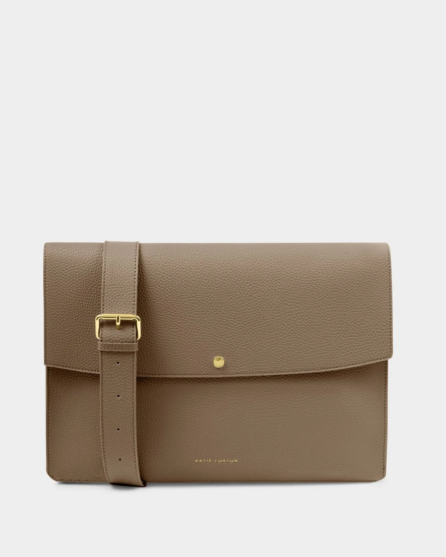 Katie Loxton Secret Message Laptop Bag Mink Discount