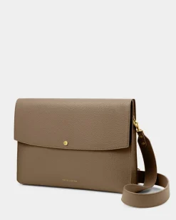 Katie Loxton Secret Message Laptop Bag Mink Discount